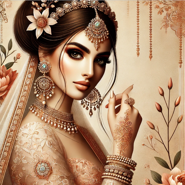 Bridal beauty trend 2024