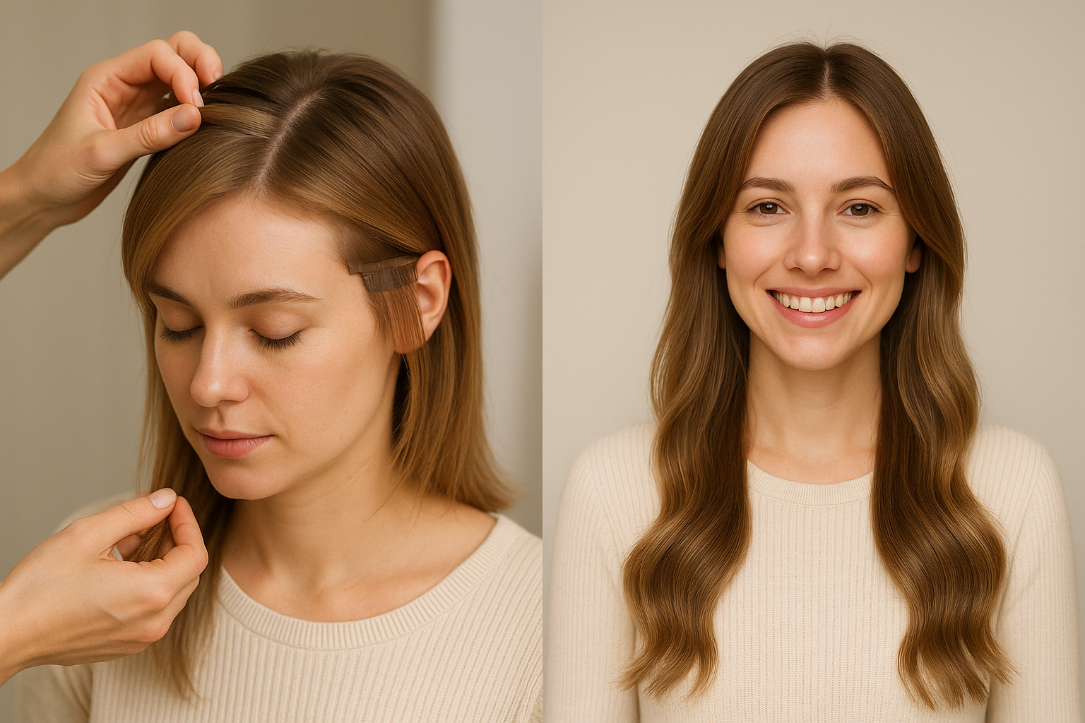 Hair Extensions for Thinning Hair : Safe, smart options and real solutions